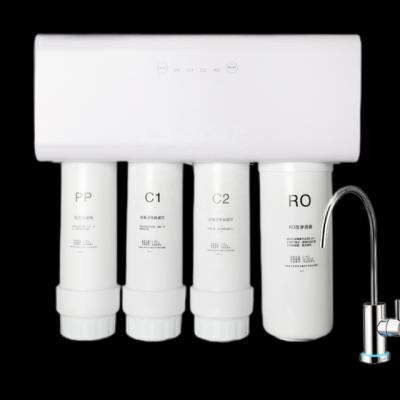 China Large-tasting Drinking Water Under Sink RO Water Purifier Countertop Reverse Osmosis System Home Water Purifier Water Filters for sale