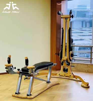 China Hot Sale GYROTONIC INFINITE Christian Gym Equipment Pulley Tower professional GYROTONIC INFINITE from New Zealand radiata pine for sale