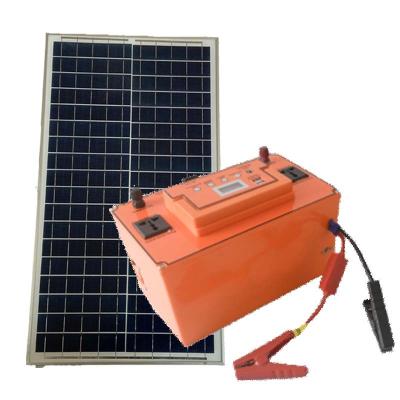 China Commercial and Home Mobile energy storage power supply Outdoor 500W Portable Large Capacity Power solar energy system balkon for sale