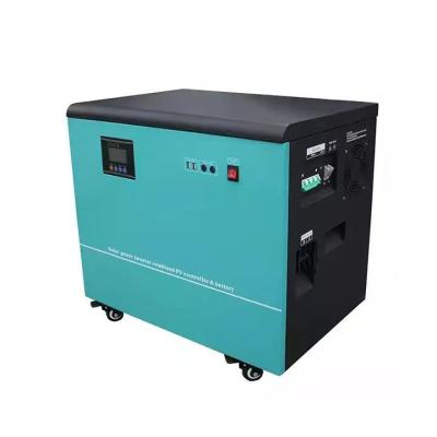 China Home Solar generator hybrid complementary 5000 wh batteries more families use off-grid solar power system and solar system for sale