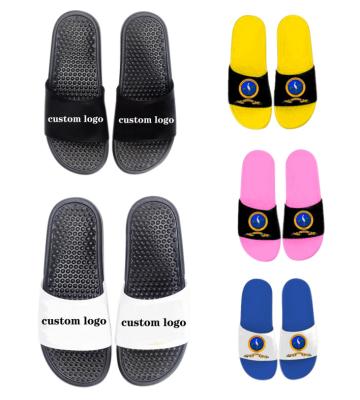 China CUSHIONING Customized Design Massage Lower House Slides Couple Anti-Slip Massage Soles Slips Slippers For Women Men for sale