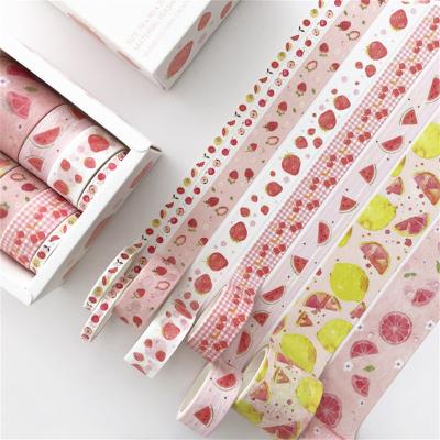 China Custom Decorative Sticker Washi Tape Set Printed Paper Tape Set Bulk Suppliers Manufacturer Japanese Washi Tape Custom for sale