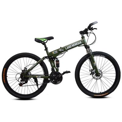 China Cheap Wholesale China Steel 26 Inch Folding Hybrid Bike Sports Bicycle High Carbon Steel Cool Mtb Men Racing Mountain Bike For Sale for sale