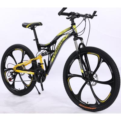 China Cheap Wholesale China Steel 26 Inch Folding Hybrid Bike Sports Bicycle High Carbon Steel Cool Mtb Men Racing Mountain Bike For Sale for sale