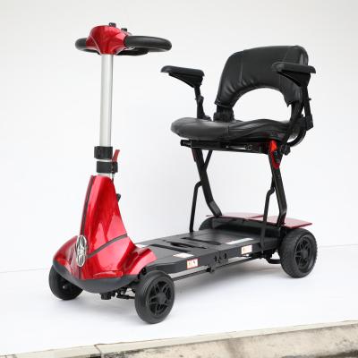 China Approved aircraft lithium battery power aluminum alloy frame 8km/h 15 kilometers resistance one seat 125KG electric scooter for sale