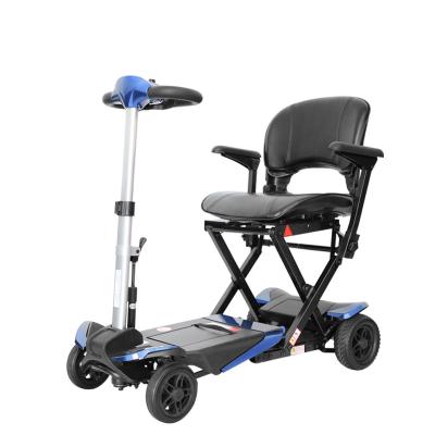 China CE Certificate Good Quality Small Automatic Folding Mobility Scooter For Shopping Mall 125KG for sale