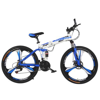 China Street factory hotsell full suspension mtb sports high carbon steel adult bikes for men and women 26 inch foldable mountain bike for sale