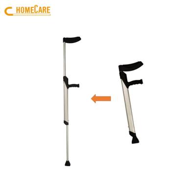 China Single-Hand Supports Beneath Folding Aluminum Single-Hand Cane Armpit Crutch for sale