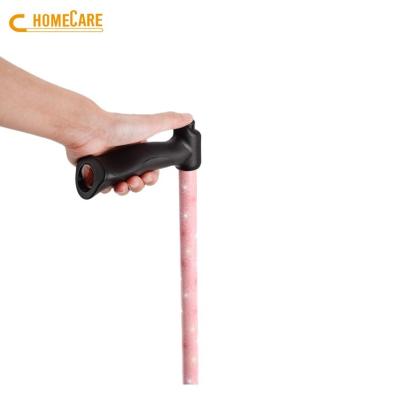 China 1 PUSH BUTTON Aluminum CANE 1 push button tpr handle cane walking stick for sale