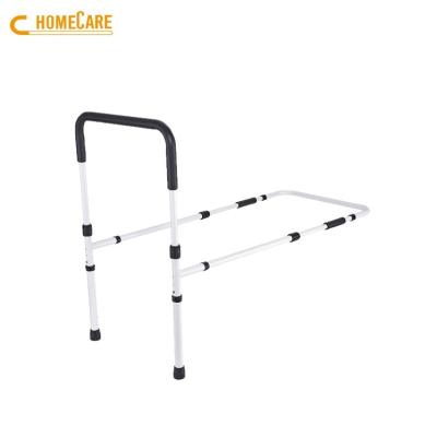 China Anti-Slip Handrail Adjustable Hand Bed Rails With Elderly Floor Support for sale