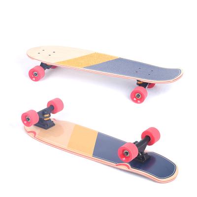 China Hot Sale Youth 27.5 Inch 7 Ply Canadian Maple Cruiser Skateboard For Youth for sale