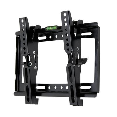 China Heavy Duty Steel High Quality Universal Cheap Wall Mounts Black TV Stand Wall Mounted TV Bracket for sale