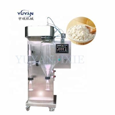 China Medicine Processing Lab Spray Dryer Mini Milk Juice Egg Powder Spray Drying Equipment for sale