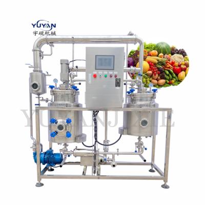 China 100L Liquid Honey Extraction And 200L Concentration Machine Industrial Additive Extraction And Concentration Equipment for sale