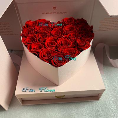 China Galaxy Heart Shaped Eco-Friendly Roses 