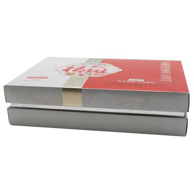 China Recyclable Makeup Water Color Print Freckle Cosmetics Tender White Cardboard Packaging Box for sale