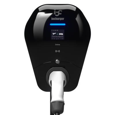 China Car Charger 100W 1A1C Dual Port Device Car USB Fast Charging Smart Charger With Light Effect Display for sale