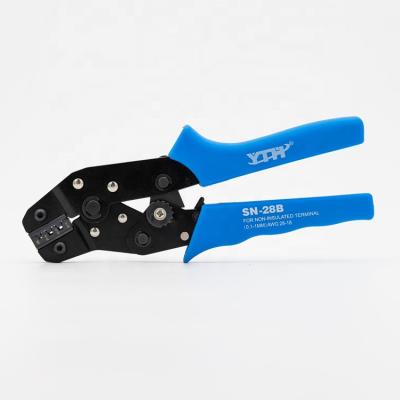 China A.W.G. Ratchet Crimper Wire Connector Tool Crimping Pliers YTH SN-28B 28-18 Pin Socket Terminal Crimping Tool for sale