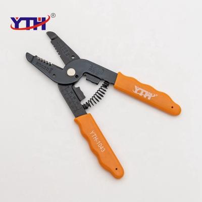 China YTH 1043 MULTI FUNCTIONAL High Quality Steel Blackening Treatment 30-22AWG Crimping Tool Cable Pliers Terminal Cutter for sale