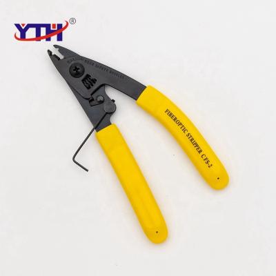 China YTH CFS-2 2 PLIERS High Precision Left Light Adjustable Bite Loop Cable Pliers Safe Tool Miller Fiber Optical Stripper for sale