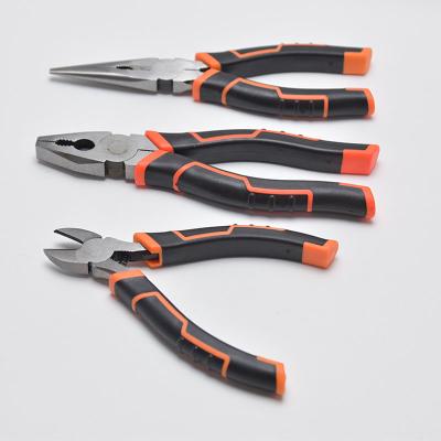 China YTH MULTI FUNCTIONAL Industrial Grade Ergonomic Design Handle Tools Professional Steel Pliers Wire Safety Combination Long Nose Pliers for sale