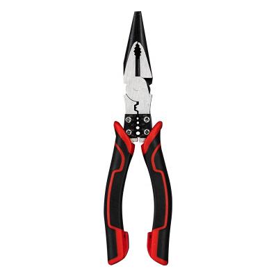 China YTH Industry MULTI FUNCTIONAL Line 4 in 1 Combination Wire Cutter Multi Functional Twisting Stripping Pliers Set Needle Nose Pliers for sale