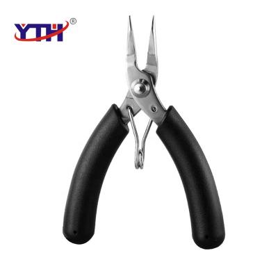 China YTH 501Y MULTI FUNCTIONAL Cheap Price 4 Inch Stainless Steel Slip PVC Handle Anti Fishing Round Nose Pliers for sale