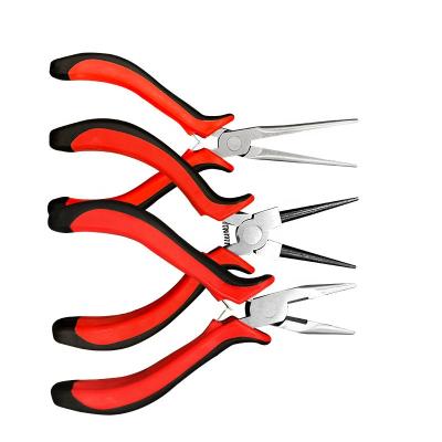 China YTH High Quality MULTI FUNCTIONAL High Quality Stainless Steel Precision Side Cutting Pliers Model Making Tools DIY Pocket Jewelry Pliers Set for sale