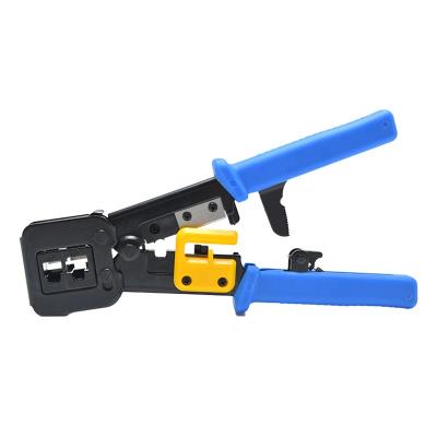 China YTH 376Z MULTI FUNCTIONAL Ratchet Wheel Through Hole Cable Cat5 Cat5e Cat6 RJ45/6P8P Crimp Tool Hand Network Tool for sale