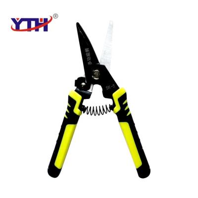 China Cutting YTH SK-5 Industry Grade Multifunctional Straight Blade Hand Cutting Tool Stainless Steel Professional Fishing Scissors for sale