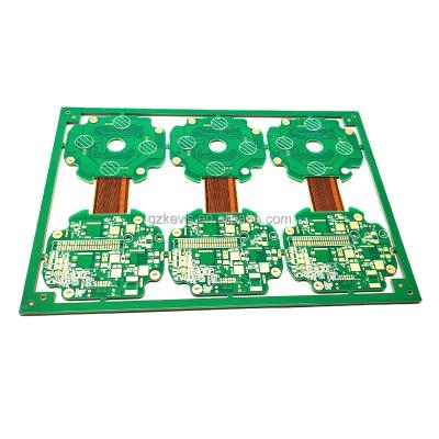 China High Quality Custom Multilayer Hard Gold Flex Pcb Board In China Rigid Industry Control Rigid-cable Printed Circuit Board for sale