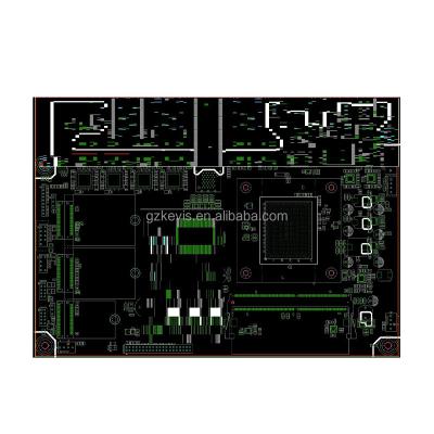 China Control Panel Connector Panel Probe Board PCB PCB Design Chamber etc. Ceramic Chamber Medical Communications Industry PCBA for sale