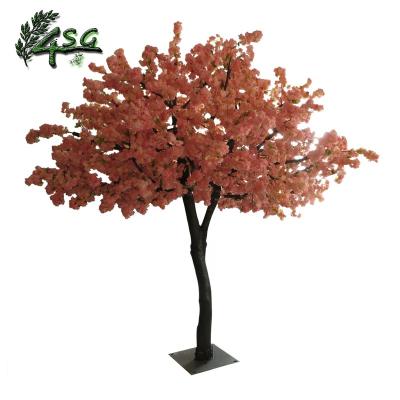 China FACTORY CHERRY BLOSSOMS TREE WHOLESALE SILK RESTAURANT TABLE CENTERPIECES Easy Hold FLOWER TREE for sale