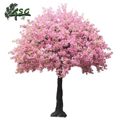 China LARGE OUTDOOR ARTIFICIAL CHERRY Blossoms easy hold TREES WEDDING DECOR FAUX CHERRY Blossom for sale