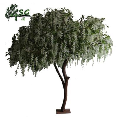 China 10FT Easy Hold FAKE TREE ARTIFICIAL WISTERIA TREE FOR ARTIFICIAL WISTERIA DECORATIVE WOODEN TREE for sale