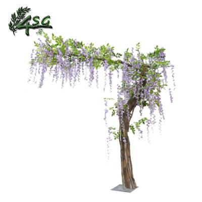 China EASY HOLDING ARTIFICIAL WISDOM TREE BONSAI TREES WHITE DECOR CENTERPIECE FOR TABLE for sale