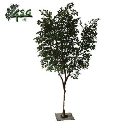 China NEW STYLE WOODEN TRUNK FICUS INDOOR ARTIFICIAL BANIANS easy hold GARDEN FAKE DECOR TREE for sale