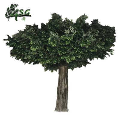 China Easy Maintaining PLANT MAKING FALSE FICUS TREE OUTDOOR USE BANIAN LARGE ARTIFICIAL TREE for sale