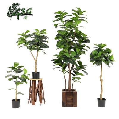 China LYRATA FICUS EASY HOLD FICUS HOME DECOR VIOLIN LEAF SIZE QUALITY FIG ARTIFICIAL VIOLIN for sale