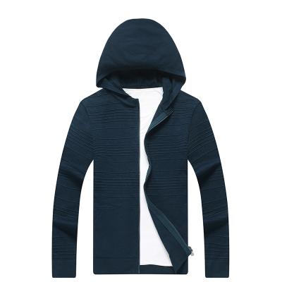 China Anti-wrinkle Factory Supply Bargain Price Casual Men's Sweater Hooded Cardigan for sale