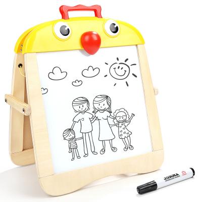 China Wholesale Portable Chick Blackboard Toy Wooden Drawing Board For Double Sided Painting Children ECO-FRIENDLY for sale