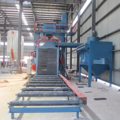 China Building Material Shops Steel H Beam Shot Blasting Machine for sale