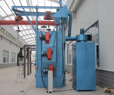 China Critical cleaning / aerial type no residue vehicle shot blasting machine, sand blasting equipment for sale