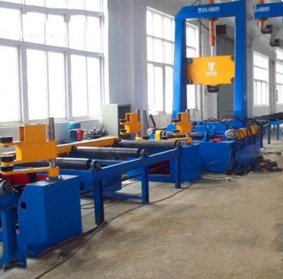 China Production Line Industry Heavy Duty H Beam Assembly Machine / H Beam Production Line / Applicable To T Section Steel for sale