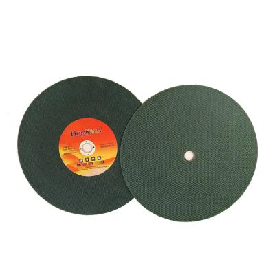 中国 355*2.5mm Double/ Single Net Green Abrasive Cutting Disc 販売のため