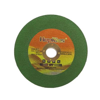 China 107*1.2 mm Sharpness Single Net Green Thin Abrasive Cutting Disc For Metal for sale