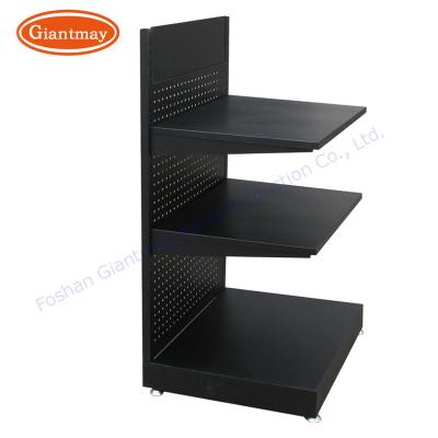 China Easy Assembly Metal Peg Board Stand Shop Countertops Display Rack For Counter for sale