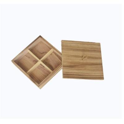 China Environmentally Friendly Can Customize Tray Bestselling Wooden Box To Decorate Country Style Wooden Box Keepsake Box for sale