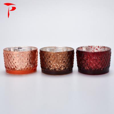 China Factory Direct Sale Modern Glass Cylinder Glass Votive Candle Holder for sale