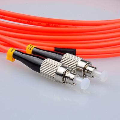 China FC - cordón de remiendo de la fibra con varios modos de funcionamiento de FC Om1, chaqueta externa con varios modos de funcionamiento del PVC del cable de fribra óptica/de LSZH en venta